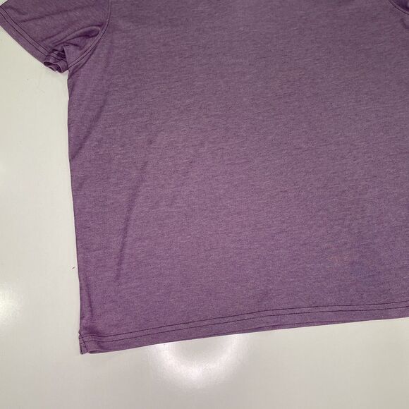 Zachary Prell Men's Short Sleeve Collared Polo Shirt Light Purple Size XL Peru - Picture 2 of 6